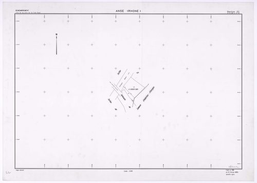Section ZC. Plan établi en 1989.