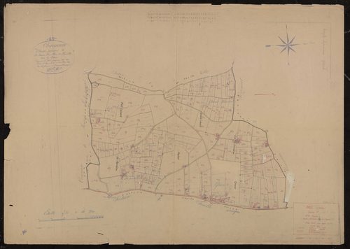 Section F dite de Graves 1ère feuille (ancienne 1ère feuille). Plan révisé pour 1936.