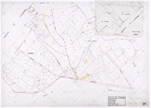 Section AE. Plan remanié pour 1986.