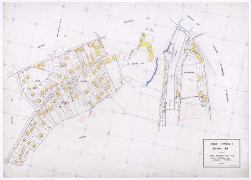 Section AB. Plan remanié pour 1986.