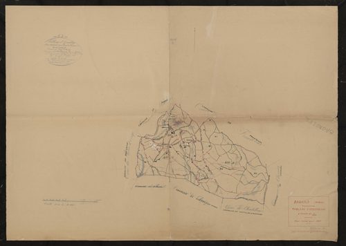 Tableau d'assemblage (TA). Plan révisé pour 1937.