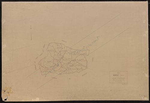 Tableau d'assemblage (TA). Plan révisé pour 1932.