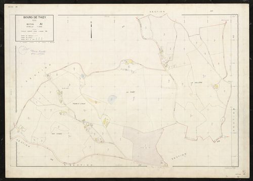 Section AI. Feuille refaite pour 1965.
