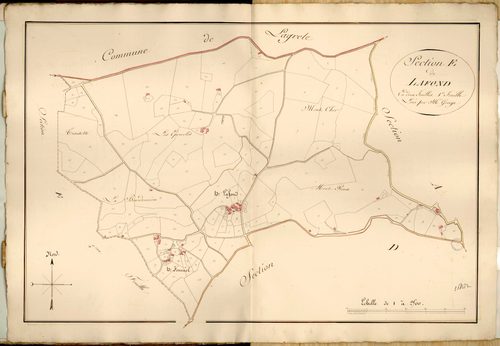 Section E dite de Lafond, feuille n°1.