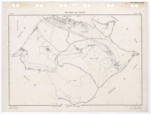 Section AP. Feuille renouvelée pour 1968. 2e édition 1982.