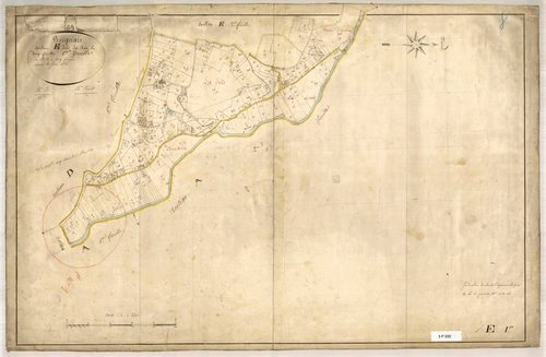 Section E dite des Bois, feuille n°1 (parcelles 1-219).