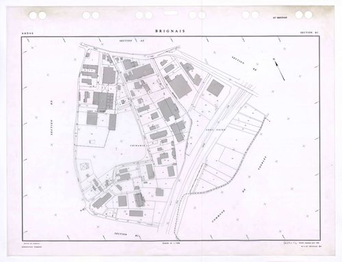Section BC. Feuille remaniée pour 1988.