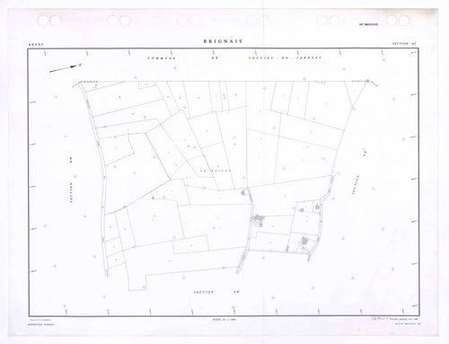 Section AC. Feuille remaniée pour 1988.
