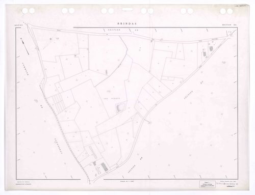 Section BX. Feuille remaniée pour 1996. Edition à jour pour 1997.