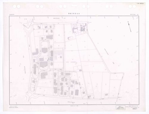Section AT. Feuille remaniée pour 1996. Edition à jour pour 1997.