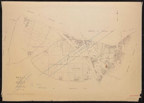 Section B, feuille n° 2. Plan révisé pour 1936. 3e édition à jour pour 1982.