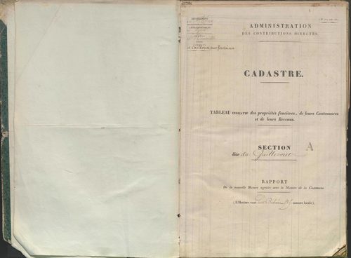 État de sections.
