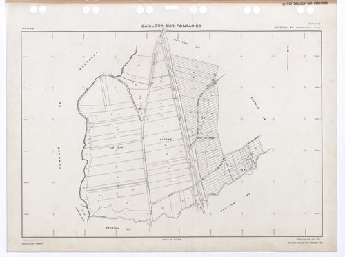 Section ZC. Feuille renouvelée pour 1982.