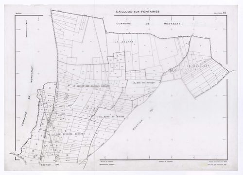 Section AM. Feuille renouvelée pour 1959.