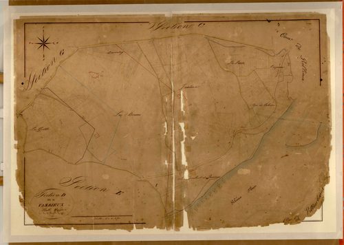 Section D dite de Vassieux, feuille unique (parcelles 1-419) : exemplaire communal.