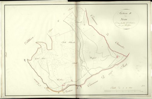 Section E dite de Nuzi, feuille n°1.