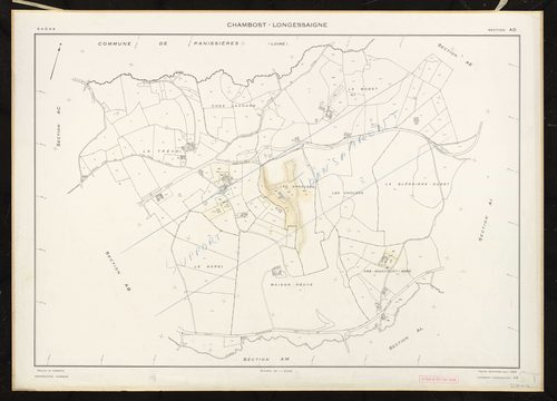 Section AD. Feuille renouvelée pour 1969.