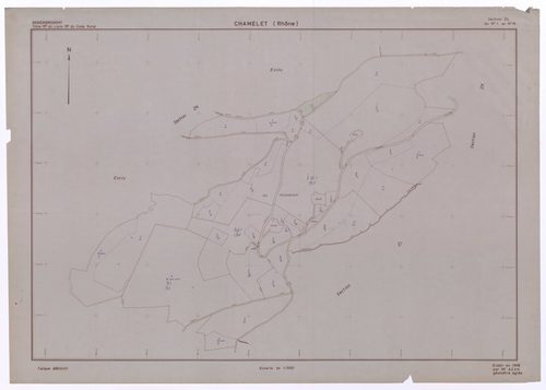 Section ZL. Plan établi en 1968.