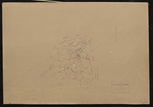 Tableau d'assemblage (TA). Plan révisé pour 1932.