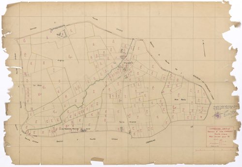 Section E dite d'Arginy feuille unique.