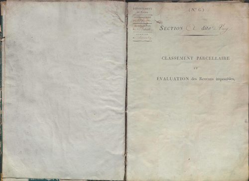 État de sections.
