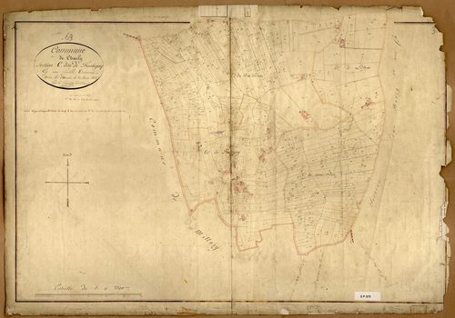 Section C dite de Frontigny, feuille unique.