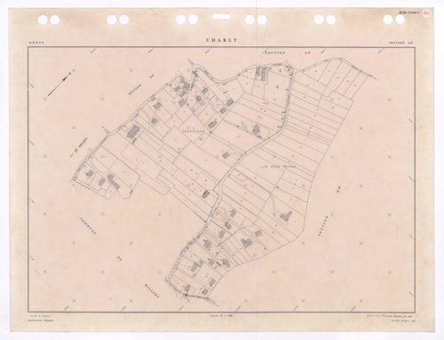 Section AN. Feuille remaniée pour 1989.