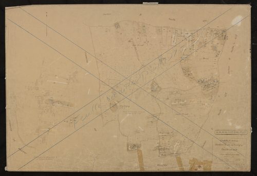 Section C dite de Frontigny feuille unique. Plan révisé pour 1946. Réédité pour 1975.