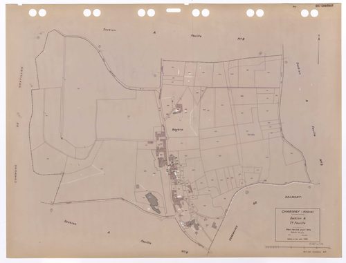 Section A feuille n°7. Plan révisé pour 1934. Edition à jour pour 1983.