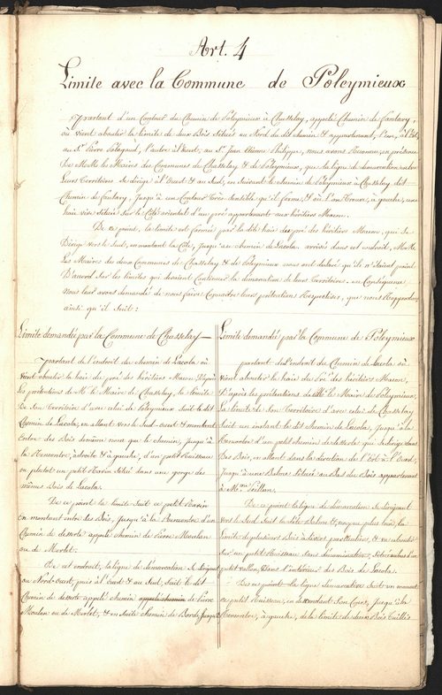 Chasselay, 25 mai 1824.
