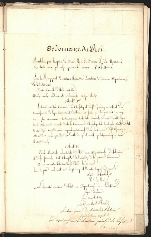 Chasselay, 25 mai 1824.