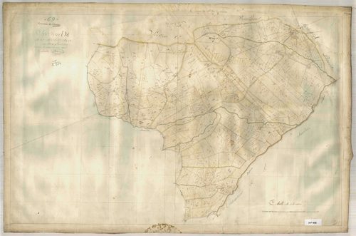 Section D dite de la Richaudière, feuille n°1.