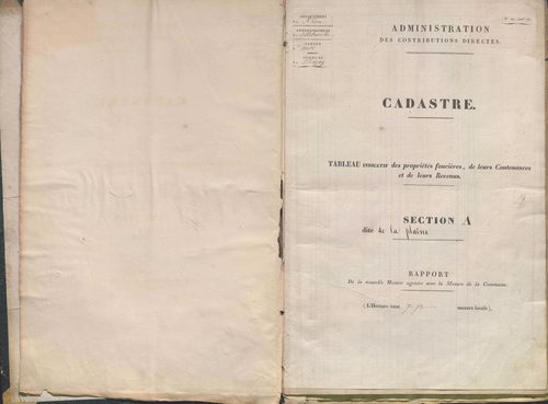 État de sections.