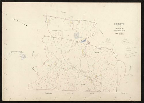 Section AC. Feuille renouvelée pour 1964.