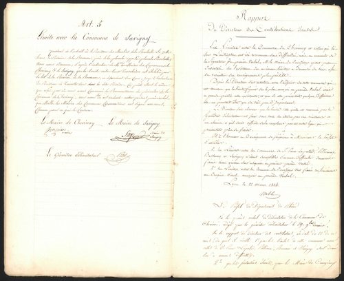 Chevinay, 29 novembre 1823.