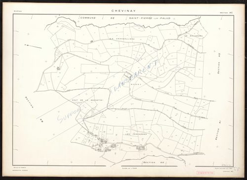 Section AC. Feuille renouvelée pour 1970.