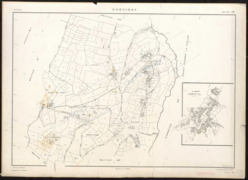 Section AD. Feuille renouvelée pour 1970.