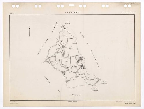 Tableau d'assemblage (TA). Cadastre renouvelé pour 1970. Edition à jour pour 1985.