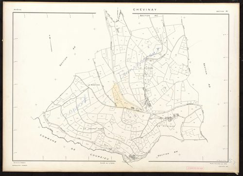 Section AI. Feuille renouvelée pour 1970.