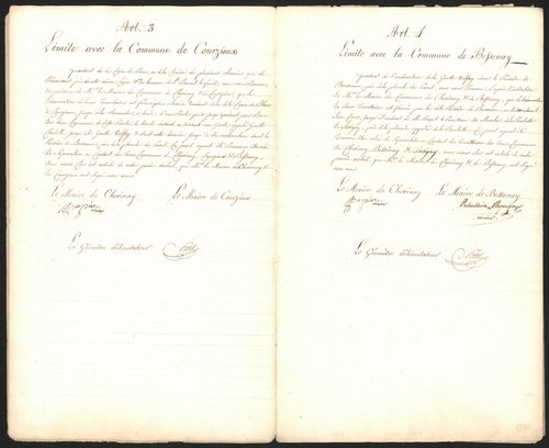 Chevinay, 29 novembre 1823.
