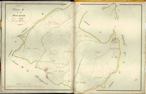 Section N dite de la Doucette, feuille unique.