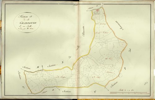 Section O dite de la Grandouze, feuille unique.