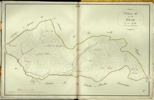 Section R dite de la Voûte, feuille unique.