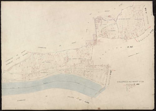 Section AH. Plan établi pour 1955.