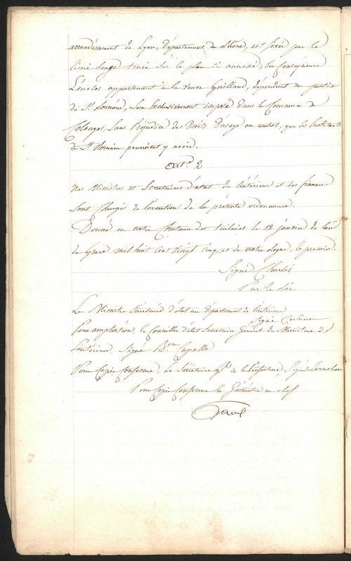 Collonges, 8 mai 1824.