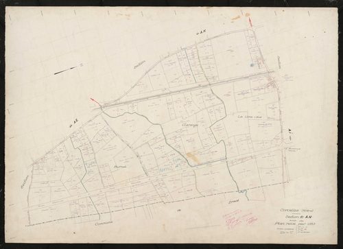 Section AH. Plan révisé pour 1955.