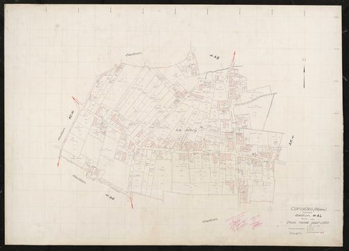 Section AL. Plan révisé pour 1955.