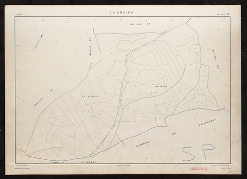 Section AR. Feuille renouvelée pour 1976.