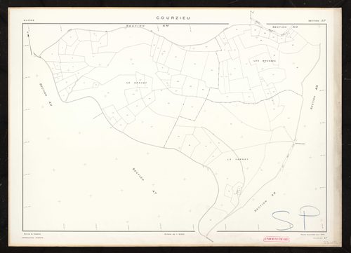 Section AP. Feuille renouvelée pour 1976.