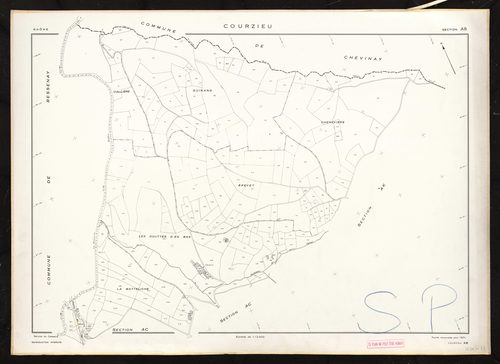 Section AB. Feuille renouvelée pour 1976.